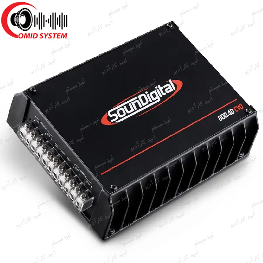 آمپلی فایر سانددیجیتال مدل SD-800.4D EVO