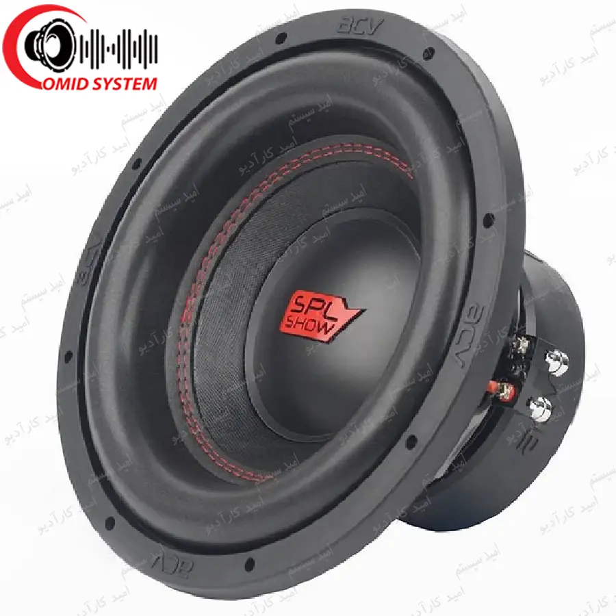 ساب ووفر خودرو ای سی وی  SW PRO 124D