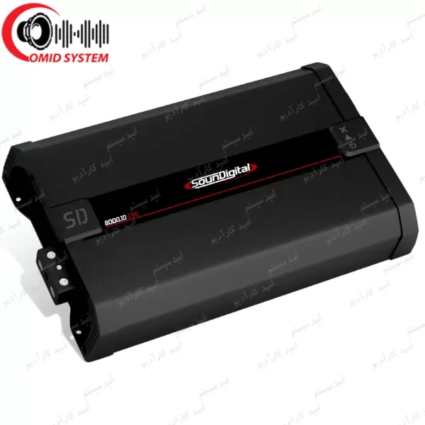 مشخصات آمپلی فایر ساند دیجیتال مدل SounDigita8000.1 1Ω EVO