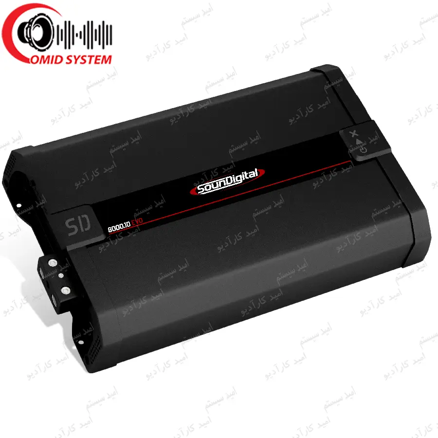 آمپلی فایر ساند دیجیتال مدل SD8000.1D  1Ω