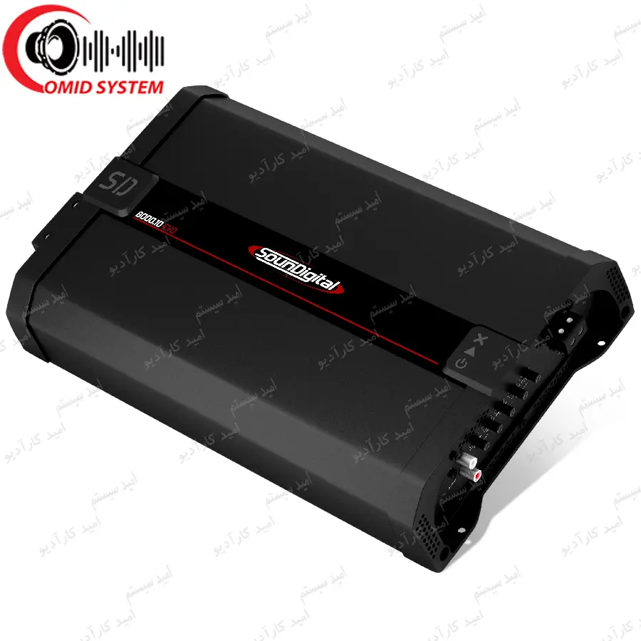 آمپلی فایر خودرو ساند دیجیتال مدل SD8000.1D 2Ω