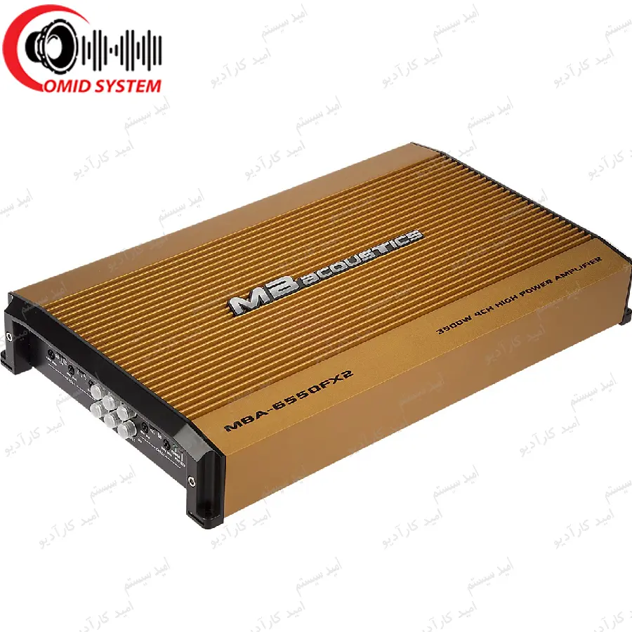 آمپلی‌ فایر ام‌ بی آکوستیکس مدل MBA-6550FX2