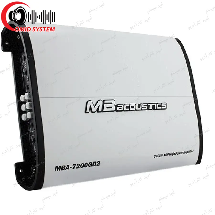 آمپلی فایرام بی آکوستیک مدل MBA-7200GB2