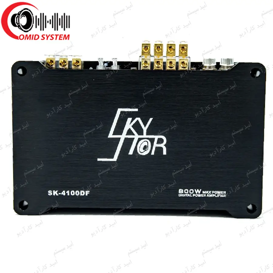 آمپلی فایر خودرو اسکایلر مدل SK-4100DF