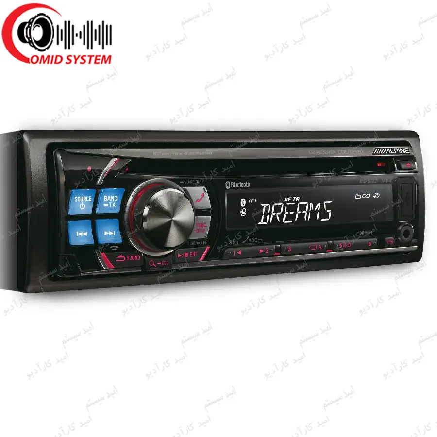 پخش خودرو آلپاين مدل ALPINE CDE-125EBT